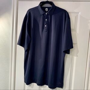 Footjoy Shirt Adult Size XL Blue FJ Golf Polo Stretch Men